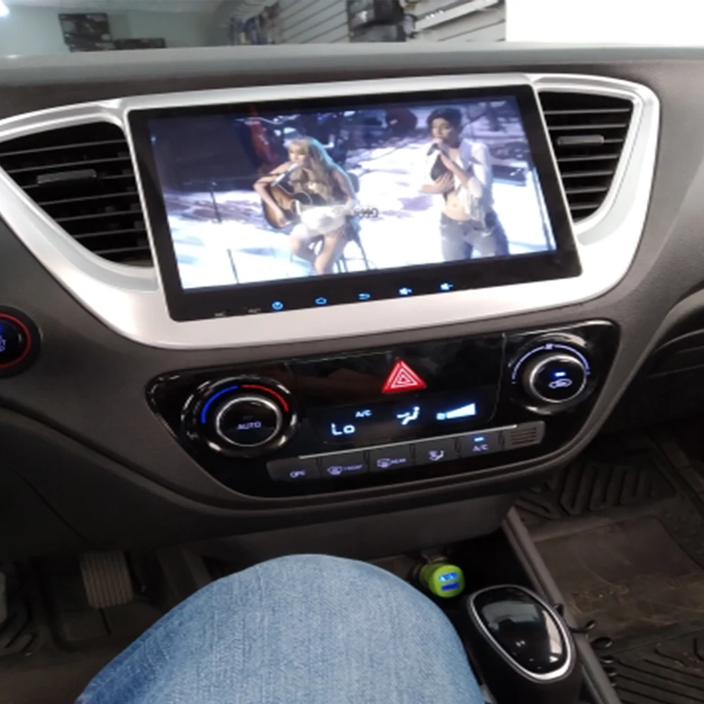 Автомагнитола мультимедийный плеер для Hyundai Verna Solaris 2017 2019 2Din Android 10 Авторадио GPS