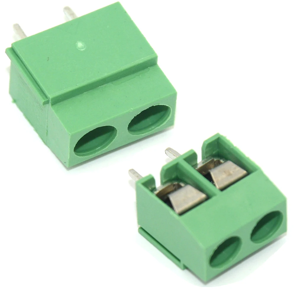 50 шт. 126-2P 126-5.0mm-2P KF301 &quot+&quot винт 2Pin 5 0 мм прямой контакт PCB клеммный блок коннектор