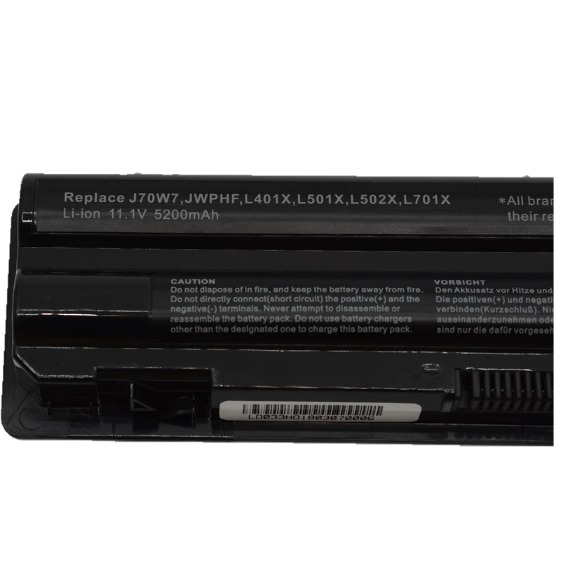HSW Аккумулятор для ноутбука dell XPS 14 15 17/17 3D 14D 15D L702x 312-112 3312-1127 J70W7 JWPHF R795X WHXY3 bateria akku |
