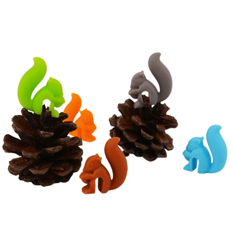 1 шт 5 Цвета дополнительный силиконовый Чай Infuser белка устройства мешок висит