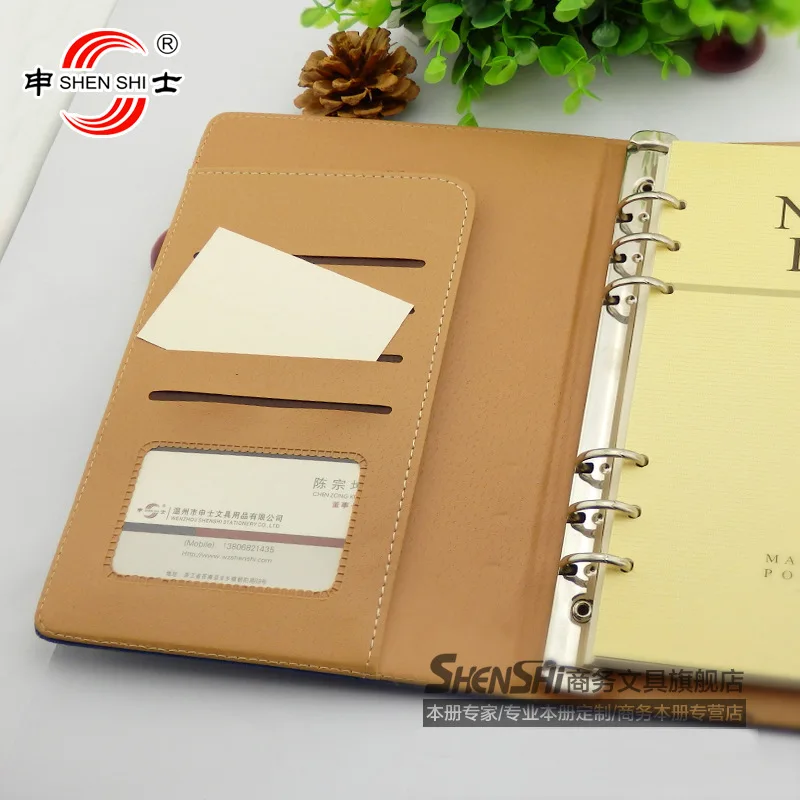 stationery series 186 B5/A5 Vintage Leather binder Notepad Notebook wholesale custom 1 PCS | Канцтовары для офиса и дома