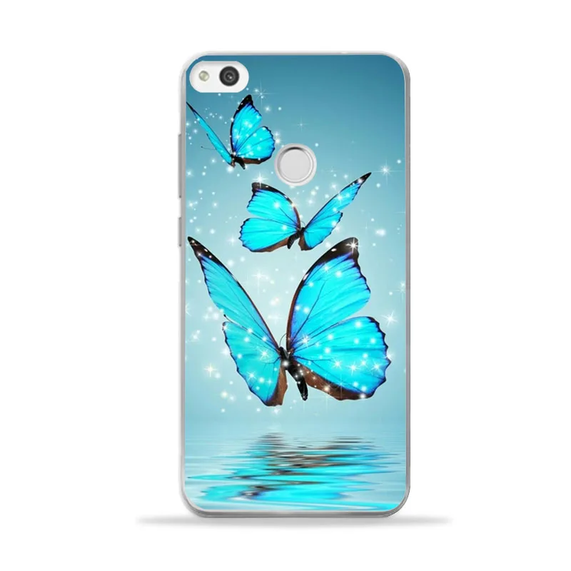 Модный чехол для телефона Huawei Mate 20 Lite Pro Y5 Y6 II Nova 2 P10 Plus P8 P9 2017 Honor 9 6A p10 lite бабочка |