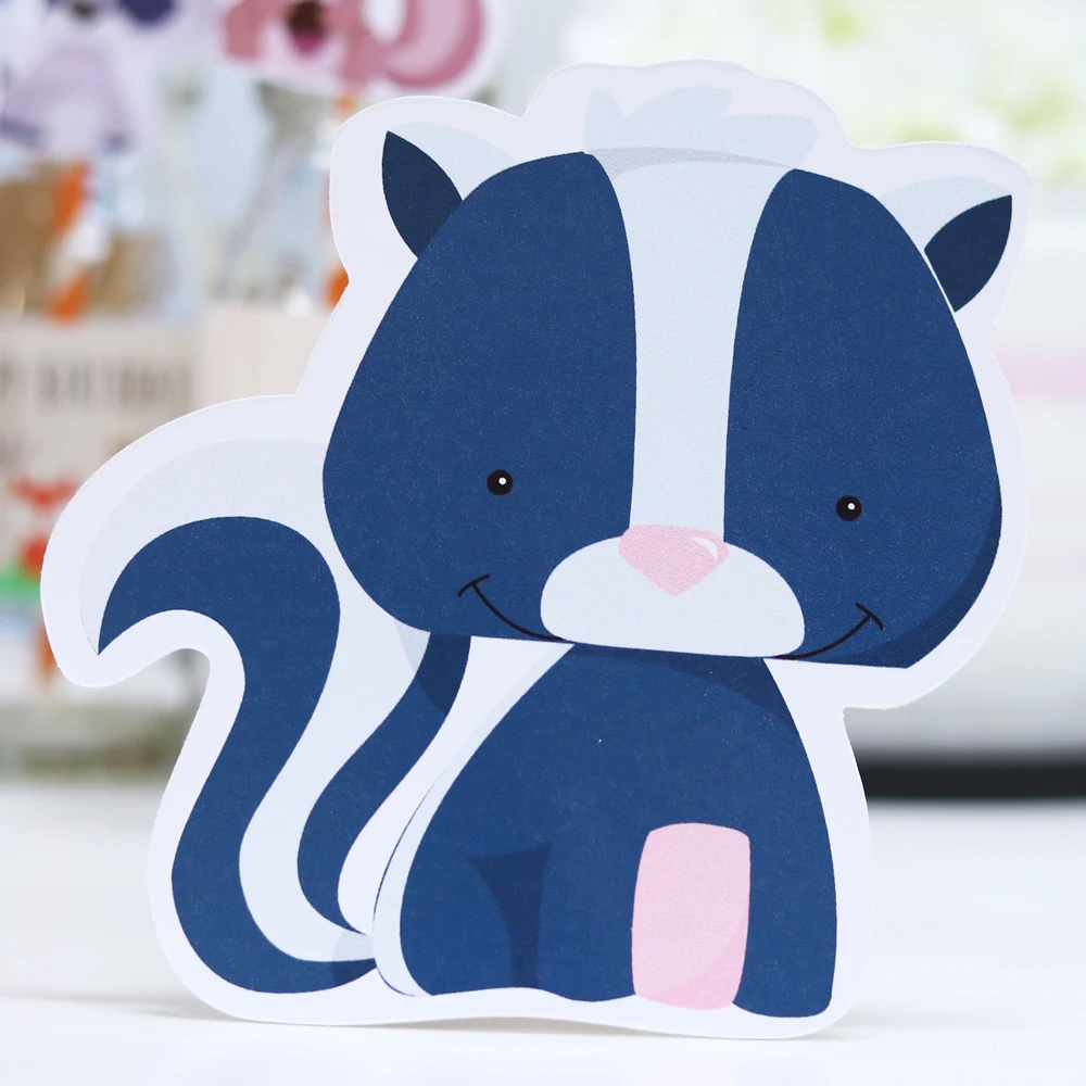 Лесной животный тематический стол с животными из леса серии 1 Животные украшения