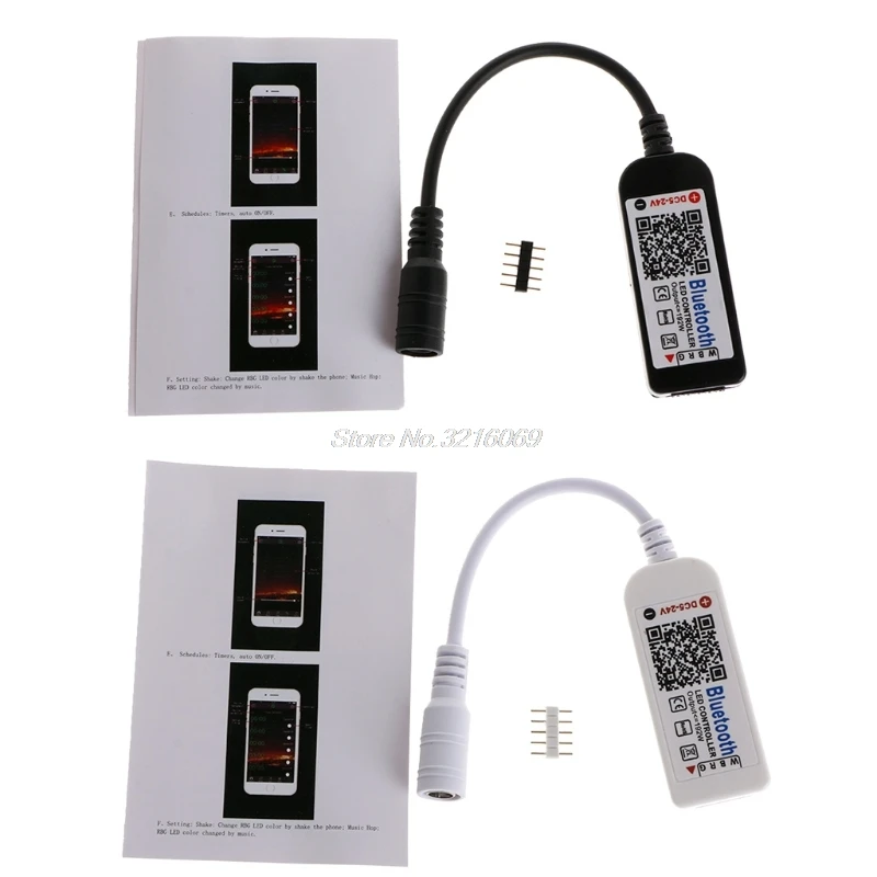 DC12V LED Мини WIFI RGBW контроллер Bluetooth IOS/Android мобильный телефон беспроводной оптовая