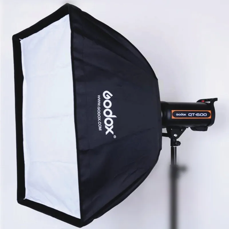 Godox 50x70 см фотостудия фотография прямоугольный Зонт софтбокс с калибром Bowens для
