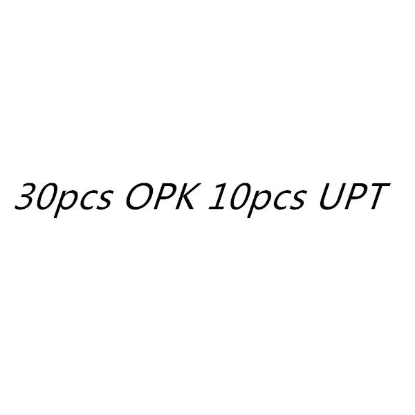 30PCS OPK 10PCS UPT 30 шт. тест на овуляцию+ 10 шт. тест на раннюю беременность 10mIU UPT и другие варианты - Цвет: 30PCS OPK 10PCS UPT