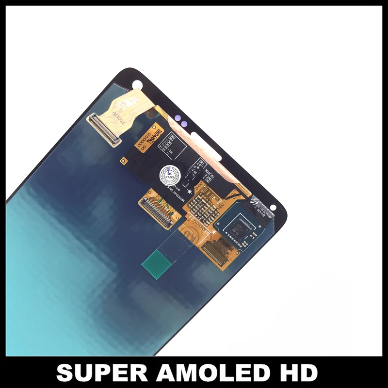 Замена lcd s для samsung Galaxy Note 4 N910 N910A N910F Note4 AMOLED lcd дисплей сенсорный дигитайзер экран сборка наклейка