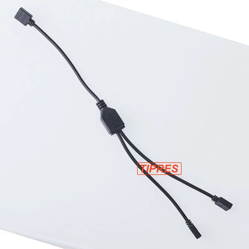 4 Pin коробка передач с соединительный кабель для светодиодной отклонения в