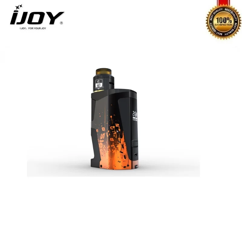 Оригинал IJOY CAPO 216 SRDA Kit 216W Squonk Box Mod с Comba Srda Vape Tank катушка 0 13 Ом питание от