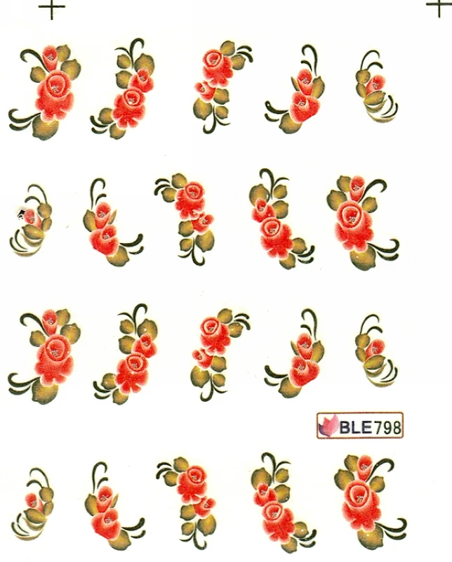 11 упаковок/партия наклейки для ногтей|nail sticker|nail artwater decals |