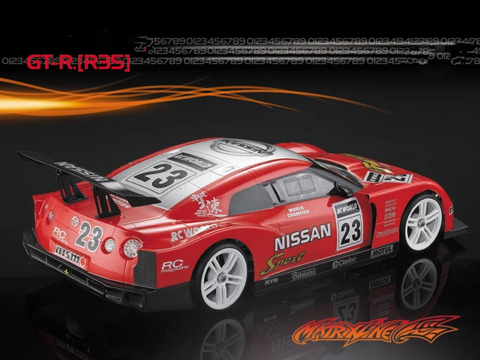 Корпус для дрифта RC PC ширина 190 мм прозрачный без рисунка 1 комплект|Детали и