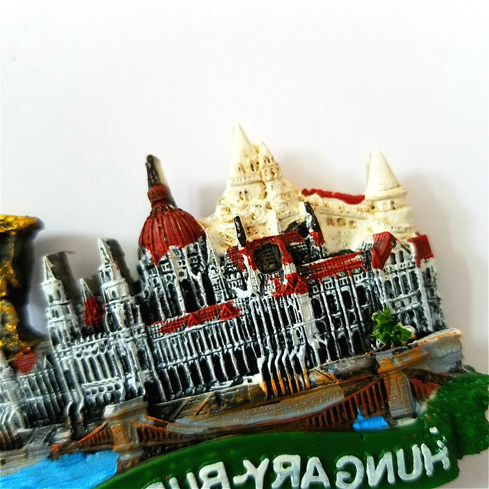 JX LCLYL резина Венгрия Будапешт здание холодильник магнит ремесло туристический