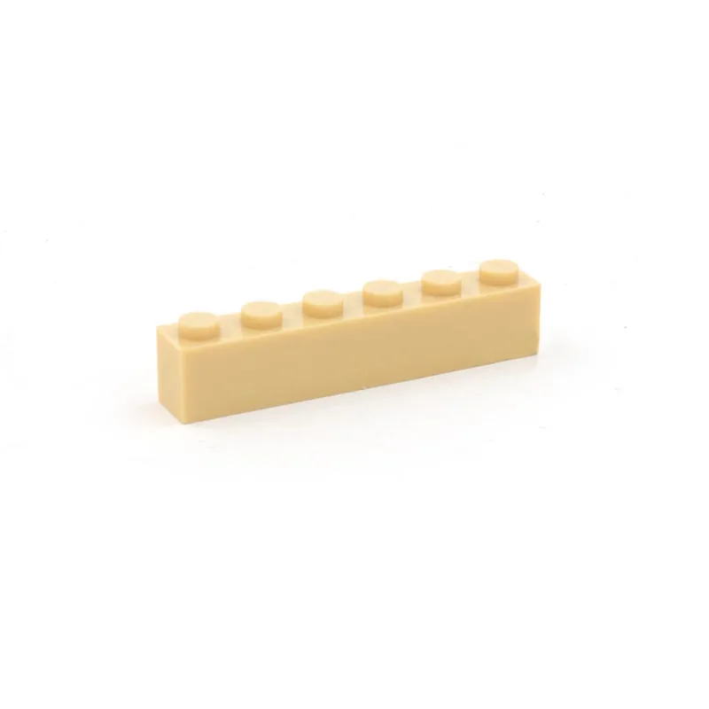NO.3009 beige 430 шт./лот Kennie № 3009 цветные Запчасти оптом 1X6 высокий кирпич частицы классические мелкие детали и Запчасти игрушки "Сделай своими руками" 1k - Цвет: NO.3009 beige