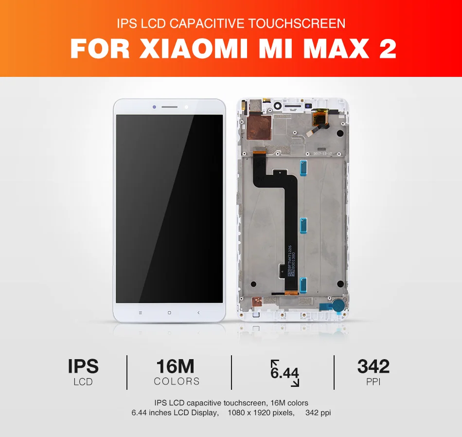 Протестировано для Xiaomi mi Max 2 ЖК-дисплей+ рамка сенсорный экран для mi Max2 ЖК-дигитайзер сборка Замена Ремонт Запасные части