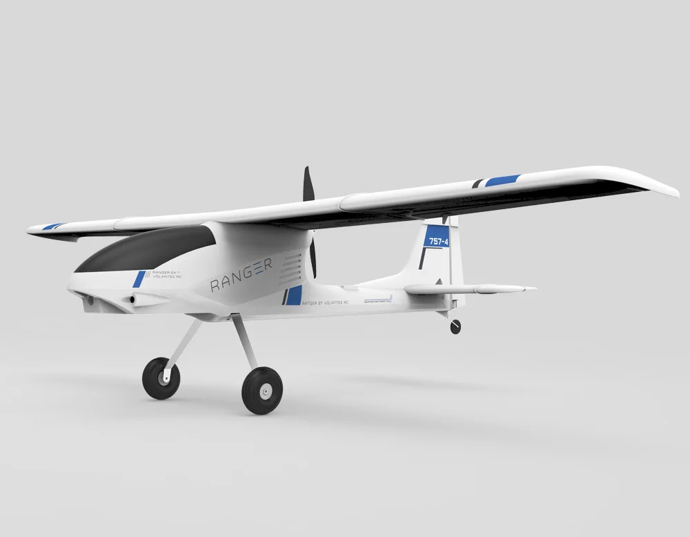 Volantex 757-4 Ranger RC RTF модель самолета с бесщеточным двигателем сервопривод ESC батарея THZH0092