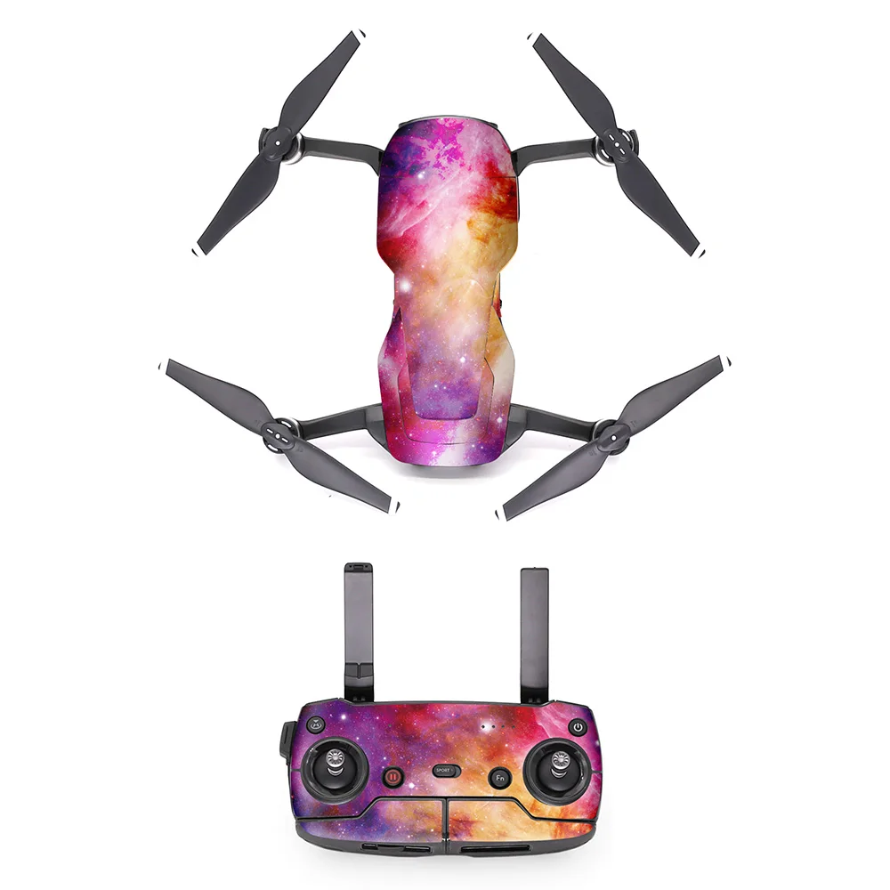 PGYTECH наклейки на тело дрона для DJI Mavic Air пульт дистанционного управления защитная пленка кожа для дрона аксессуары - Цвет: P-UNF-D17