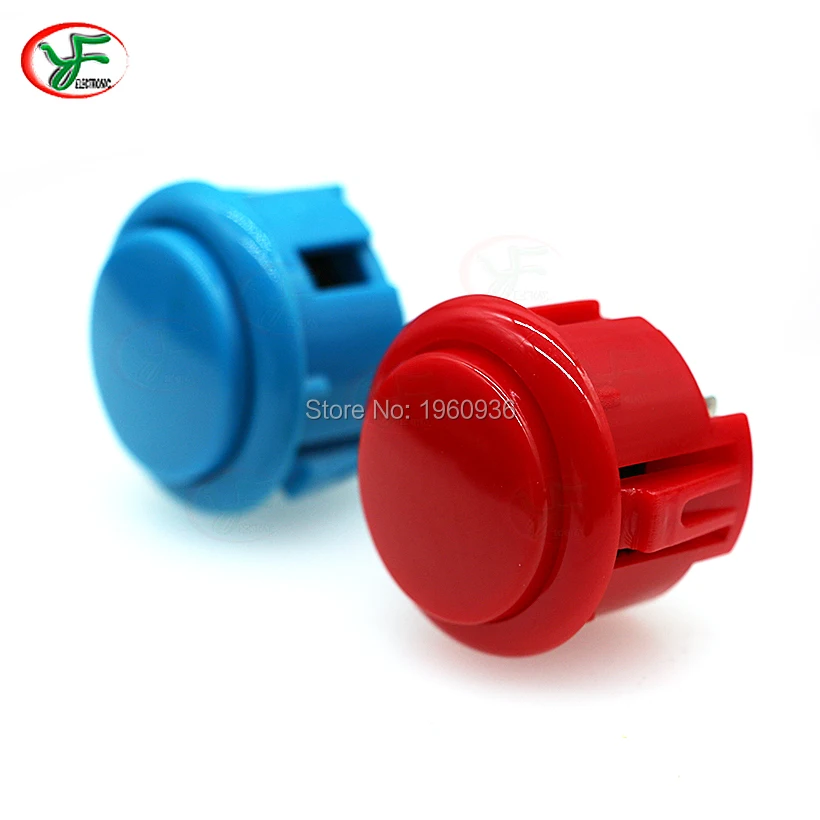 OEM 30 мм и 24 мм кнопочная копия sanwa Кнопка DIY аркадный боевой игровой набор
