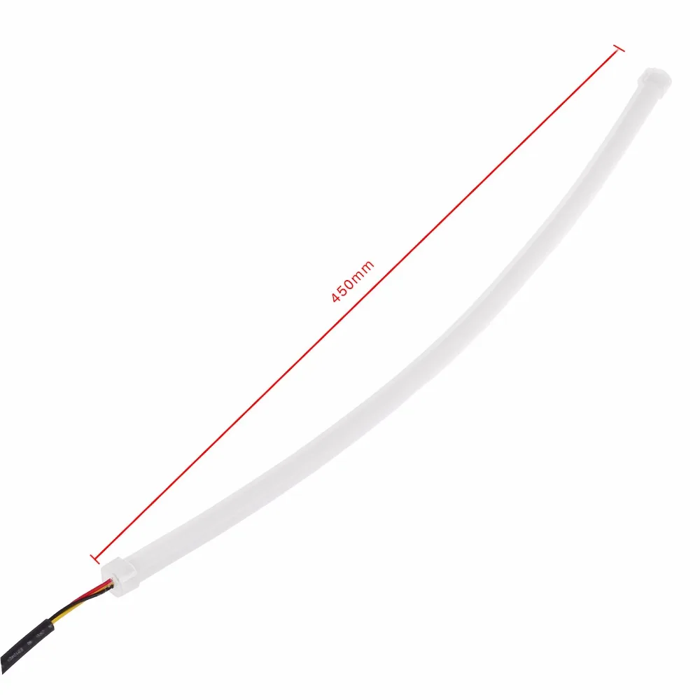 2 шт. DRL течет светодиодный автомобильный набор бег светильник Ангельские глазки