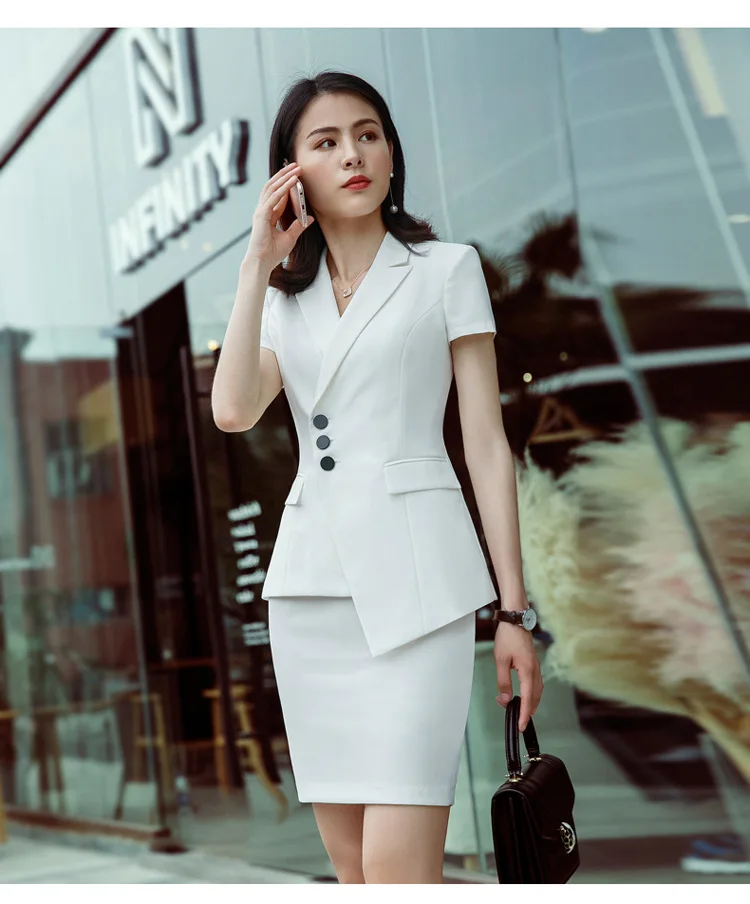Костюм, пиджак, женские блейзеры, Feminino,, летние женские блейзеры, однобортный, черный, Женский блейзер, короткий рукав, тонкий пиджак, 4XL