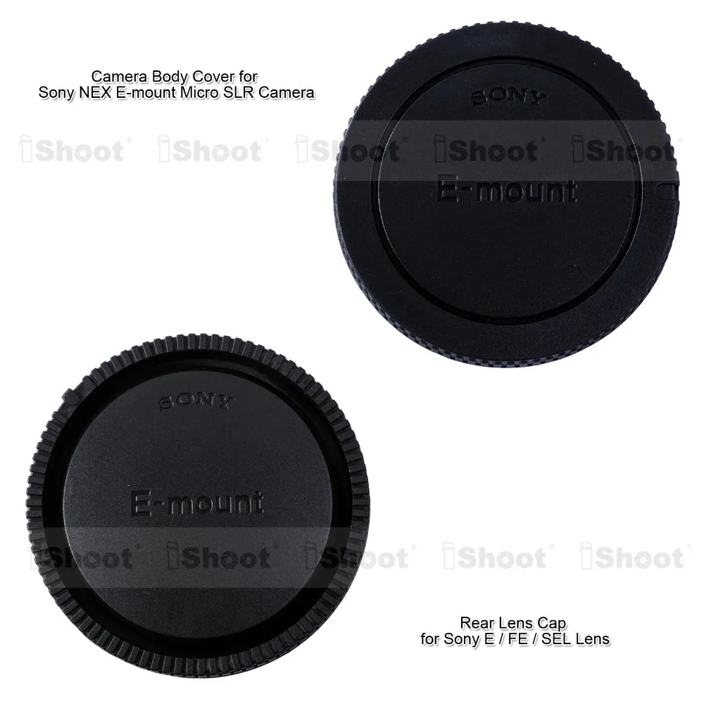 Крышка корпуса камеры для Sony NEX E-mount Micro SLR Camera NEX-5 NEX-5N NEX-5R и Задняя крышка объектива