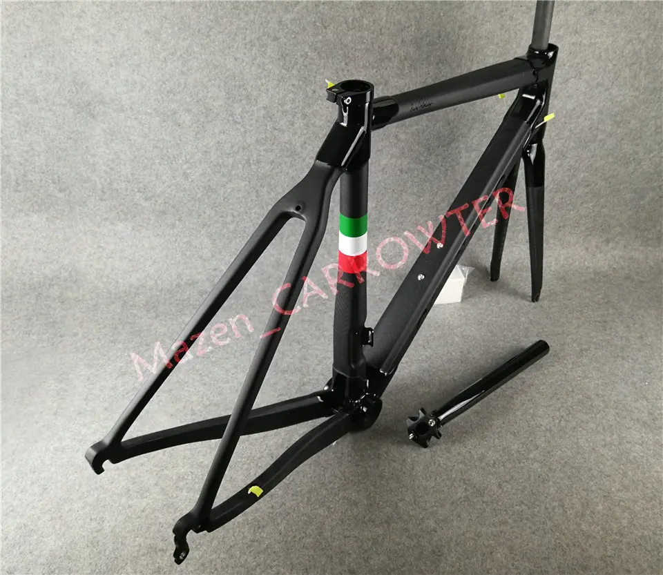 18 цветов T1000 CARROWTER Colnago C60 карбоновая рама для дорожного велосипеда с 48/50/52/54/56 см BB386 3 к матовая/глянцевая