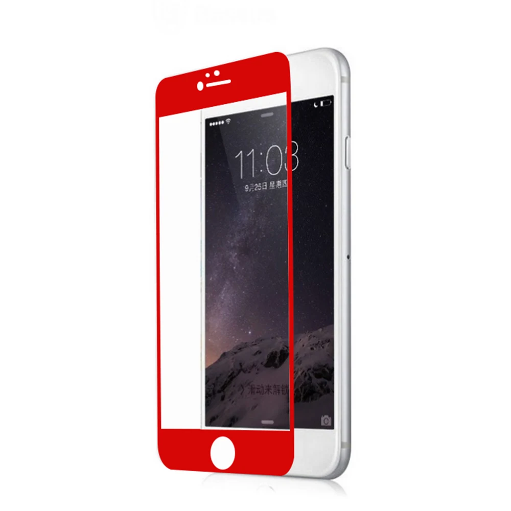 стекло на айфон 6 а также 7 закаленное Стекло для iPhone S Plus защитный фильм полное