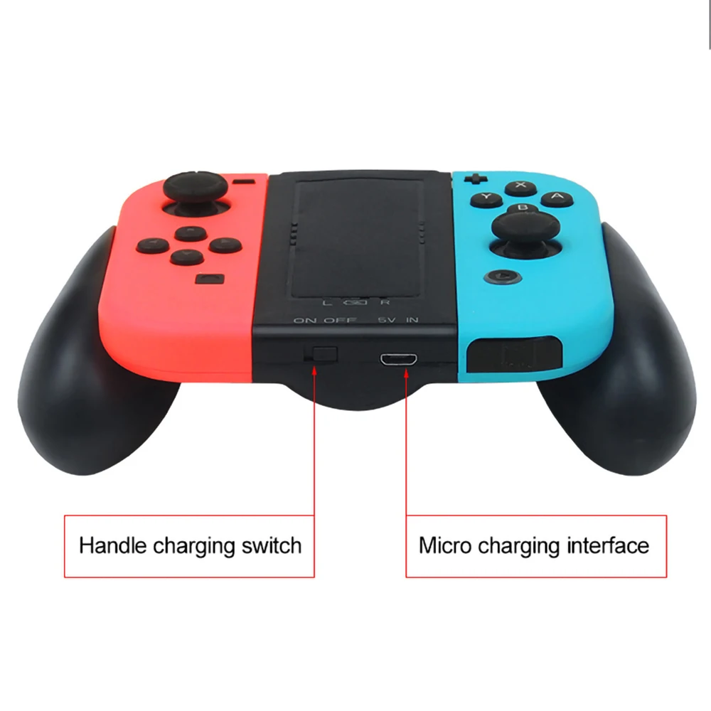 2000mAh Charging Dock For Nintendo Switch Joy-con Charger For NS Charge Station Chargeable Stand For Nintend Switch Controller