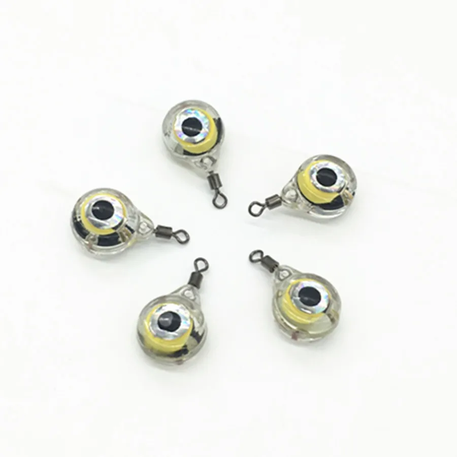 

Drop Fishing Underwater Fish Attraction Lamp Lure LED Flashing Fishing Light Squid Bait Lures Fishing Eye Shape Pesca Lure