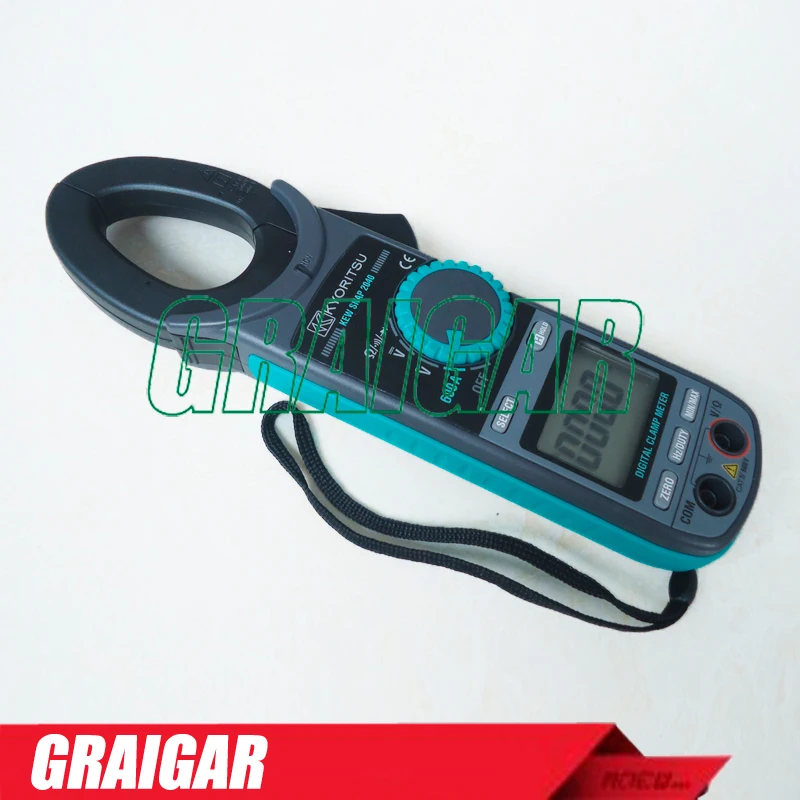 Kyoritsu 2040 цифровой дисплей AC DC клещи Тестер|clamp meter|ac dc clamp meterdc |