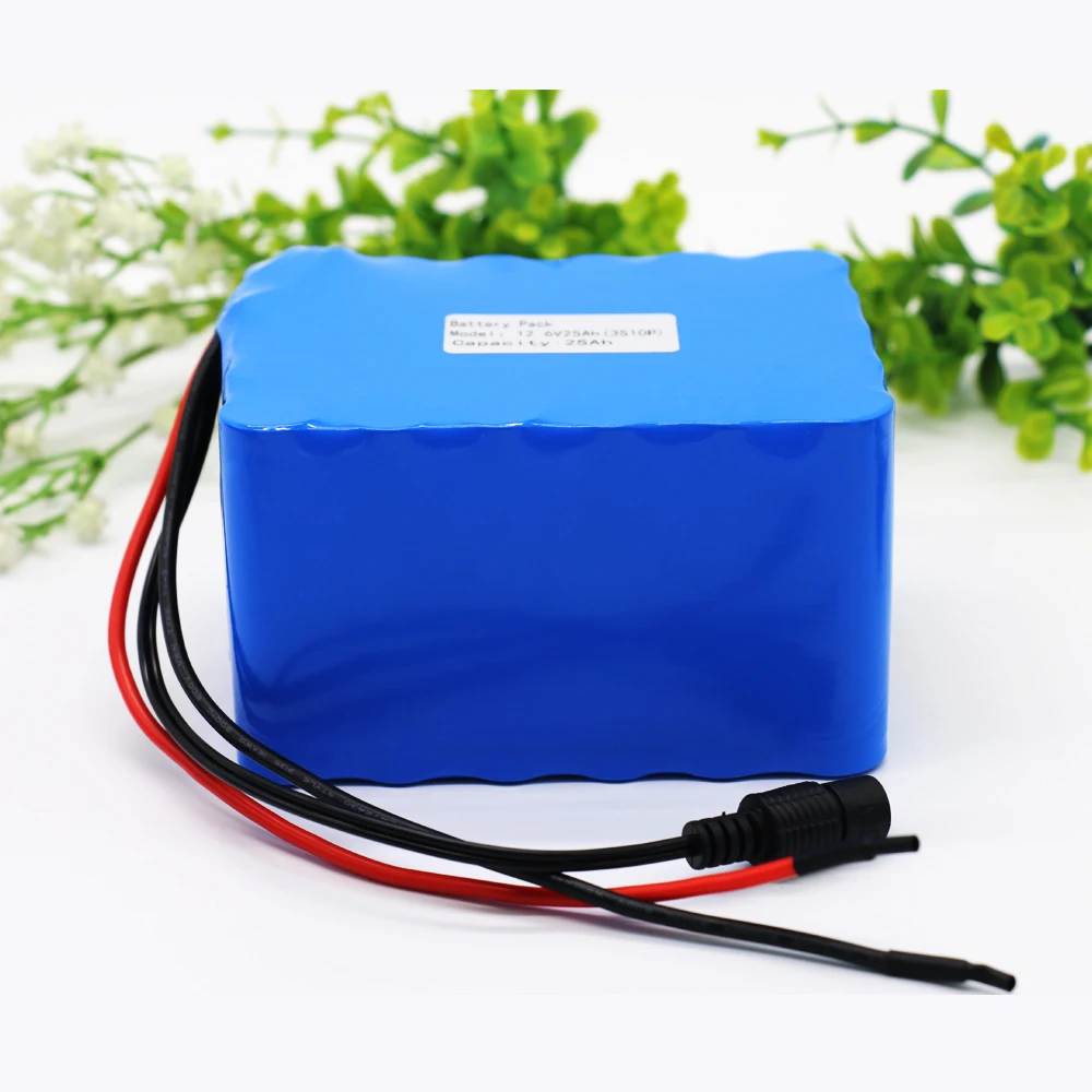 KLUOSI 12 В батарея высокой мощности 3S10P 11.1V12.6V25Ah комплект литий-ионный батарей с 60A баланс BMS для инвертора/осмотра автомобиля