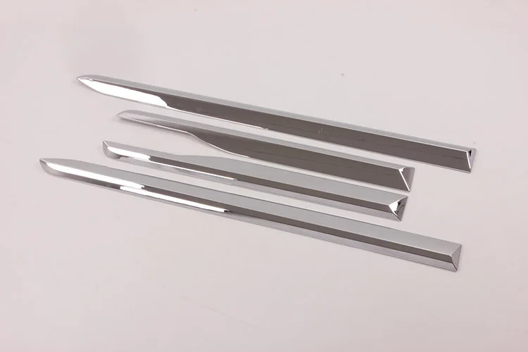 ABS Хромированная боковая формовочная крышка, отделка корпуса, аксессуары для hyundai Santa fe Santafe