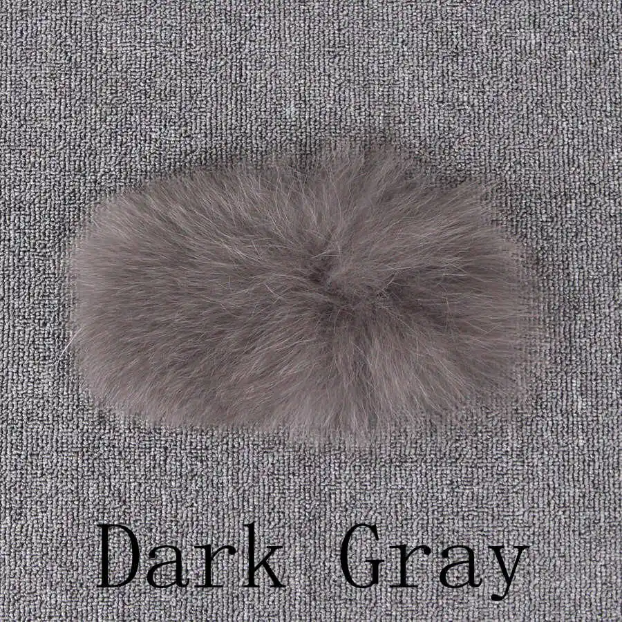 dark gray Розовое java QC8005 Новое поступление, горячая Распродажа, жилет из натурального Лисьего меха для женщин и девочек - Цвет: dark gray