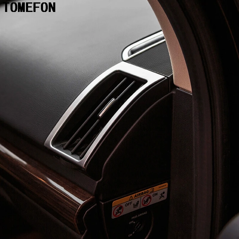 TOMEFON 6 шт. для Land Rover Freelander 2 LR2 2012 2015 спортивный хром внутренняя крышка кондиционера