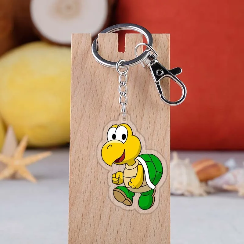 Горячая игра супер Марио брелок мультфильм фигурка автомобиля подвеска лучший