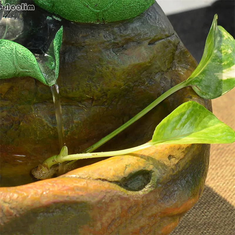 Водяной фонтан Lotus Rockery приносящее удачу увлажнение украшение для дома подарок