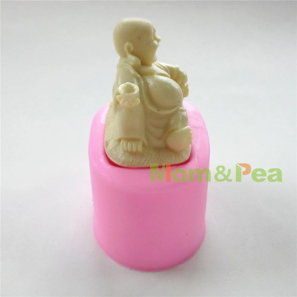 Mom& Pea 0556,, силиконовая форма для мыла в форме Майтреи, украшение торта, помадка, 3D форма для торта, силиконовая форма для пищевых продуктов