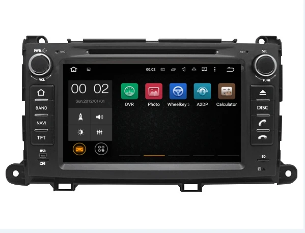 Автомагнитола для Toyota Sienna Android 8 0 7 1 радио стерео GPS Sienna/sport 2010 2011 2012-2015 DVD-плеер