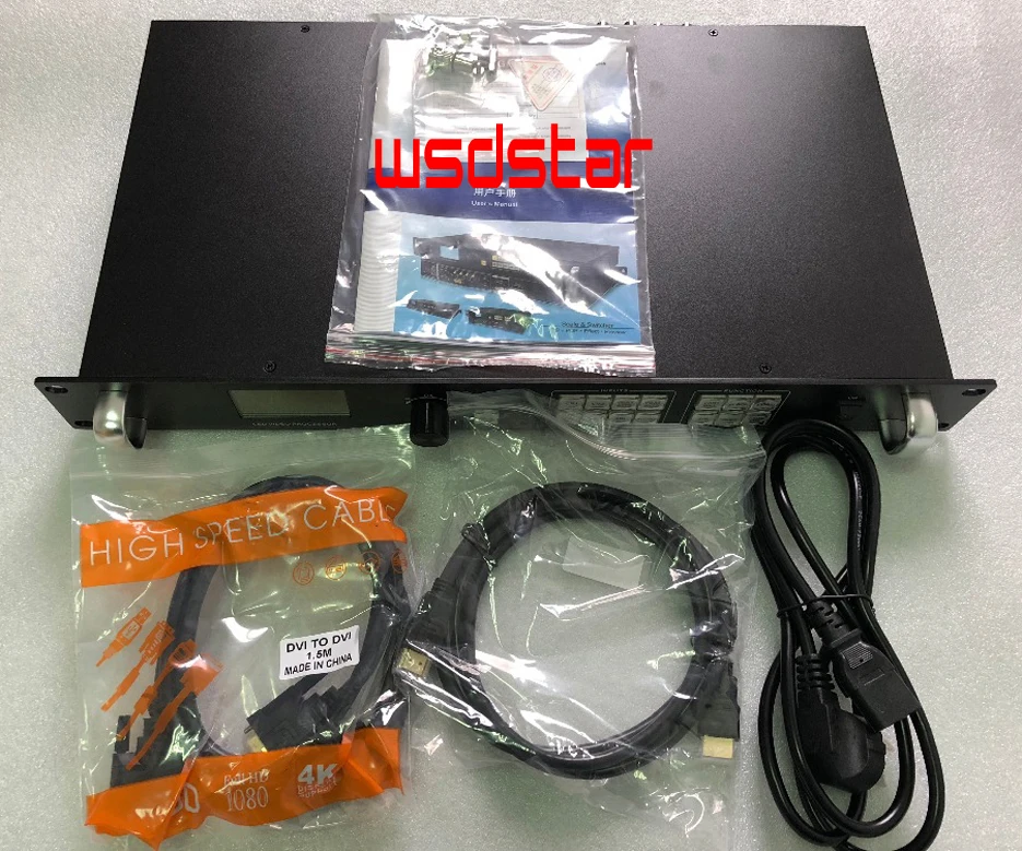 Светодиодный видеопроцессор WsdStar LVP615S 2304*1152 3840*640 SDI/DVI/VGA/HDMI/CVBS светодиодный