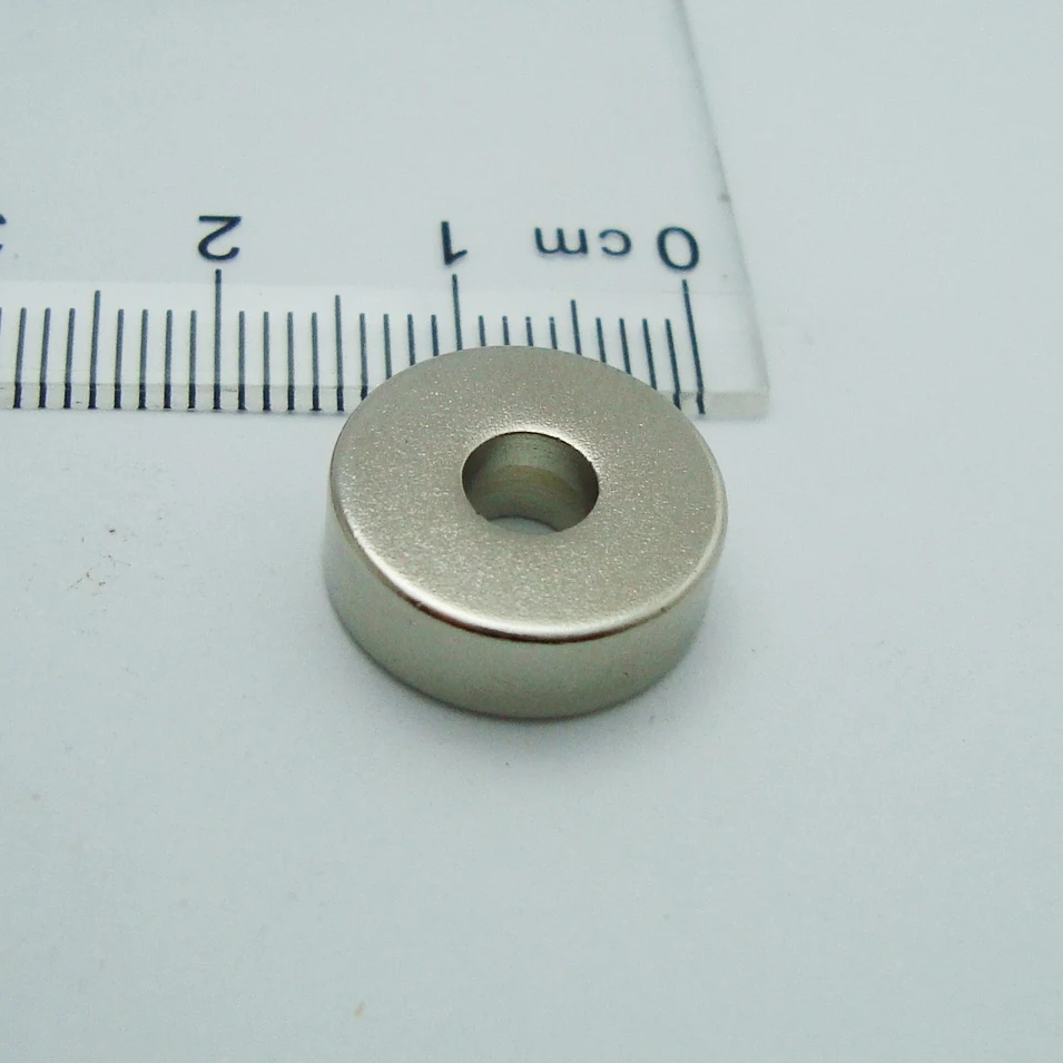 10 шт. неодимовые кольцевые магниты Dia15 5x5mm Нео Супер Сильные магнитные N50 с