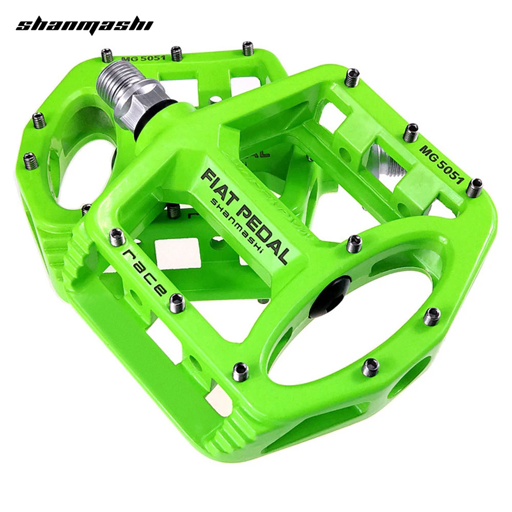 Shanmashi MG 5051 2 шт. плоские велосипедные педали гоночного противоскользящего легкого