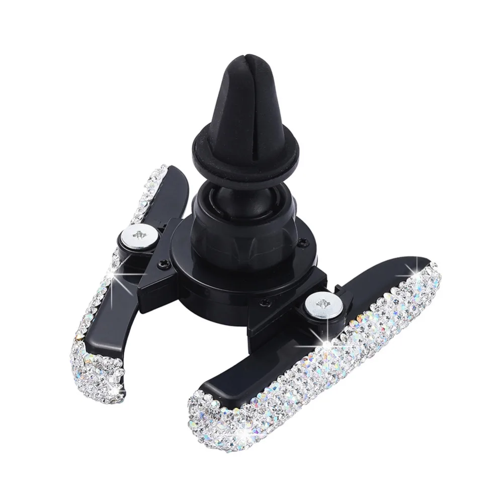 

Car Air Vent Shiny Diamonds Auto Car Phone Holder Stand For Phone Pad GPS