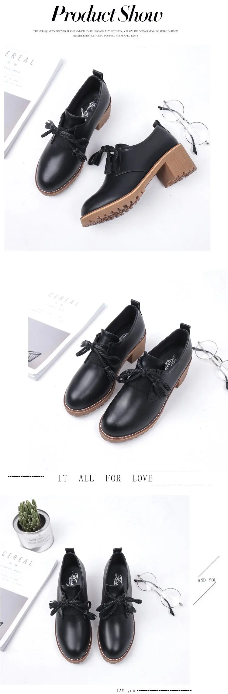 2019 Med Slip-On Retro Women England Heel Pumps Square PU Single Shoes Summer Leisure Shallow Ladies | Обувь