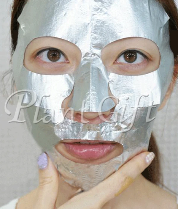 

5Pcs overcharge water silver foil repair anti-aging mask Qudou moisturizing to improve skin Anti-Wrinkle Lift Face Beauty Care