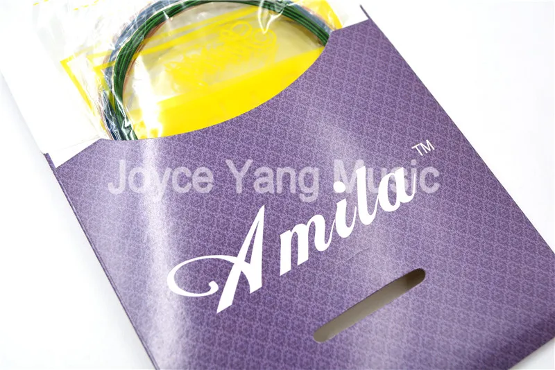 Струны Amila цветные для акустической гитары струны с цветным покрытием из медного