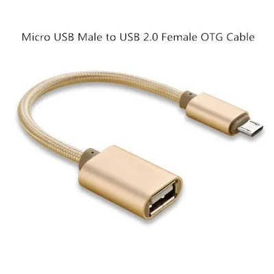 Micro USB Кабель адаптер On The Go для Xiaomi Redmi Note/Note 3/Note 4/Note 4X/Note 5/S2 &quotпапа&quot в &quotМама&quot 2 0