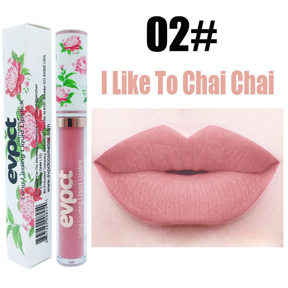 Женский Макияж для губ модная стойкая губная помада Водонепроницаемая матовая