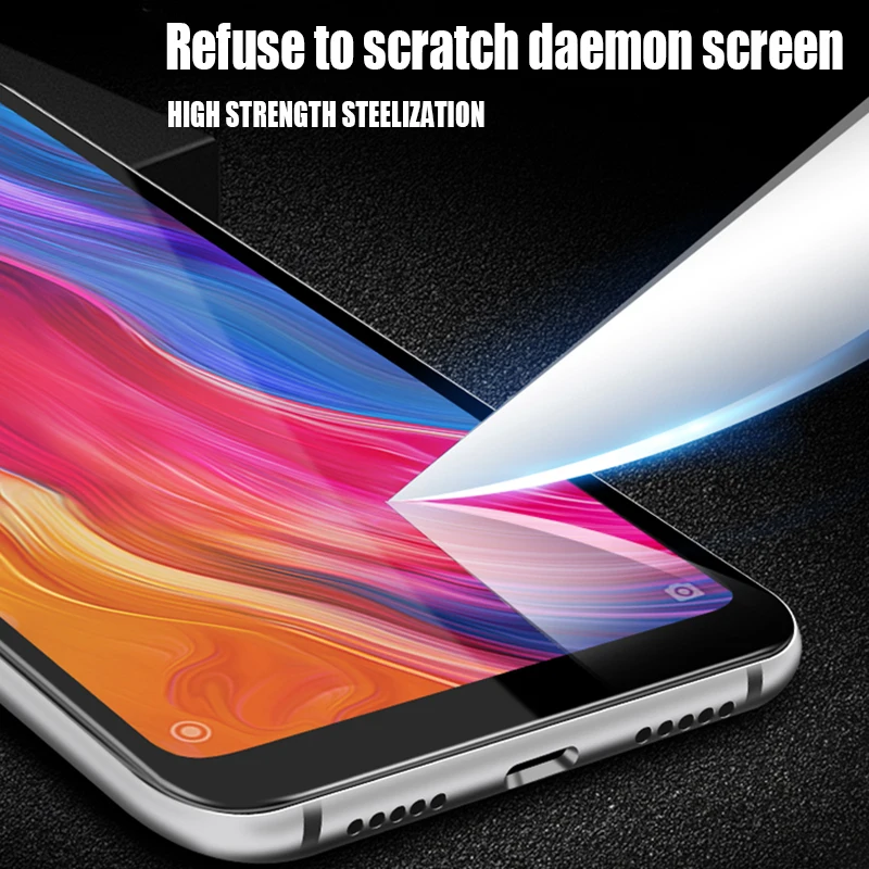Закаленное стекло 9D для Xiaomi 8 Lite SE Pro Mi a2 lite Защитное Redmi 6a 6 note 5 7 pro защита