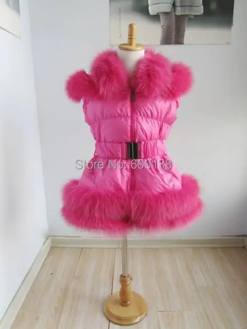 Бесплатная доставка новый стиль пуховик большого размера с отделкой из лисьего