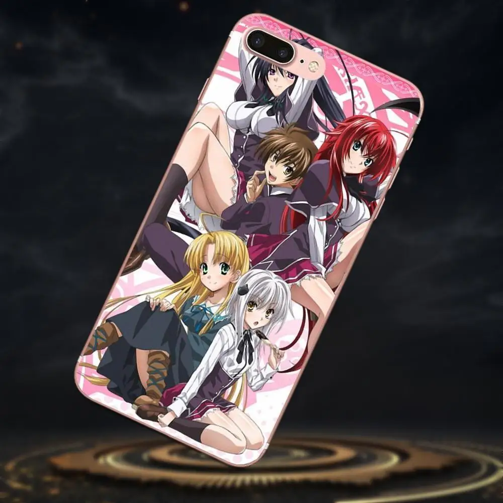 Чехол для телефона с логотипом Dxd старшей школы прозрачные чехлы Coque Cover Apple iPhone 4 4S