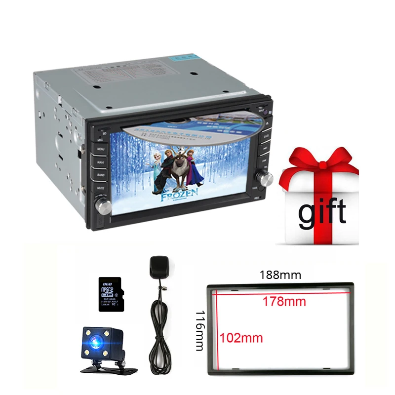 2 din Android WINCE универсальный автомобильный Радио 2din gps DVD мультимедиа для Nissan pathfinder Xtrail VW Polo Golf Toyota hyundai